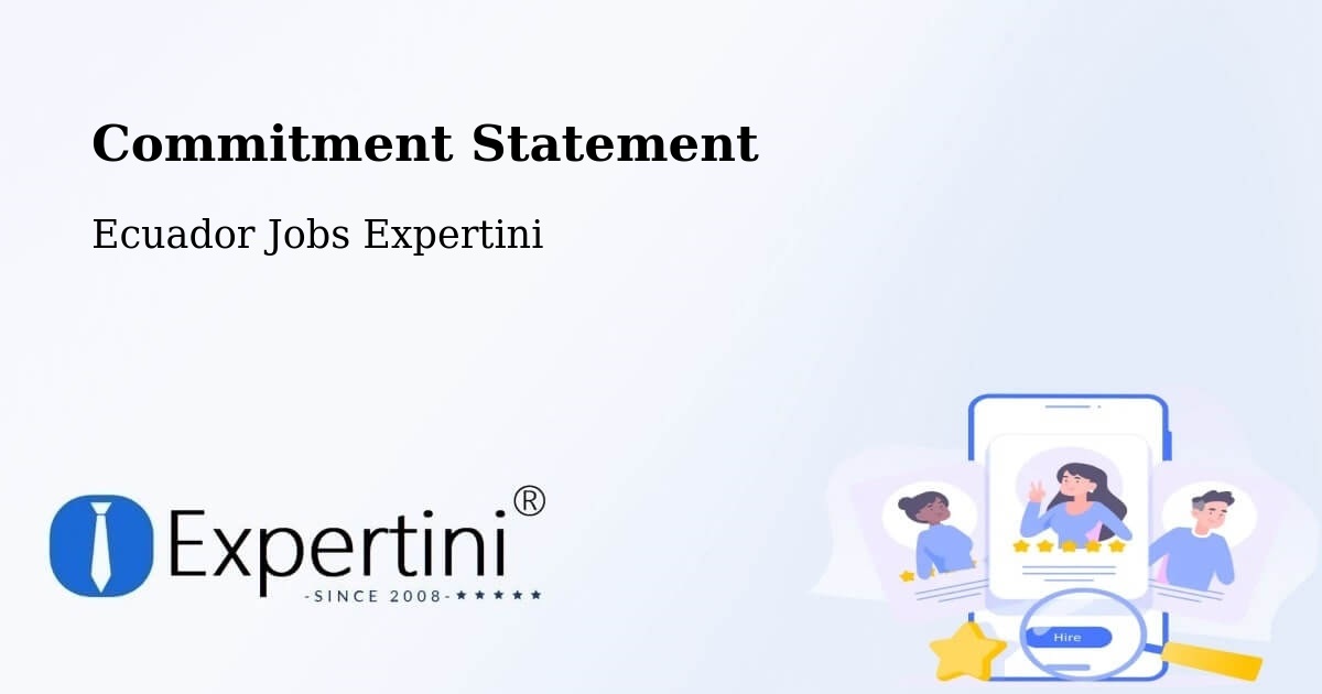 Corporate Commitment – Babahoyo - Ecuador Jobs Expertini